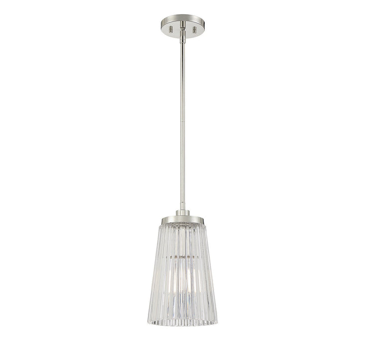 Savoy House Chantilly 7-1742-1-109 Pendant Light - Polished Nickel
