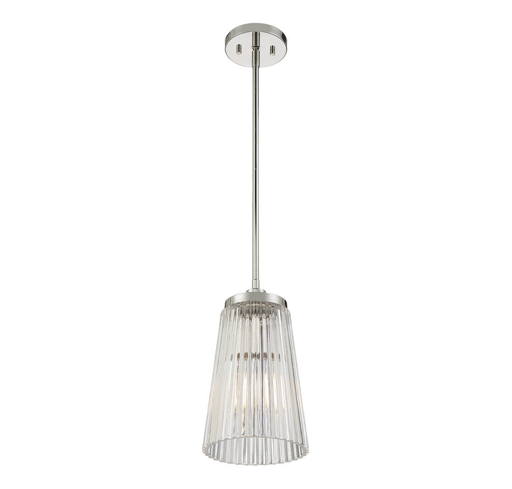Savoy House Chantilly 7-1742-1-109 Pendant Light - Polished Nickel