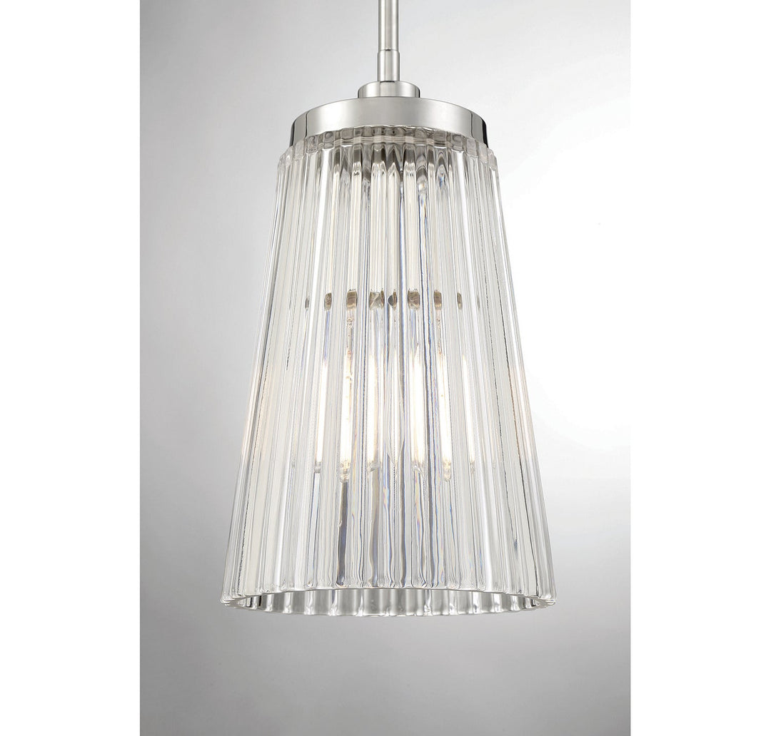 Savoy House Chantilly 7-1742-1-109 Pendant Light - Polished Nickel