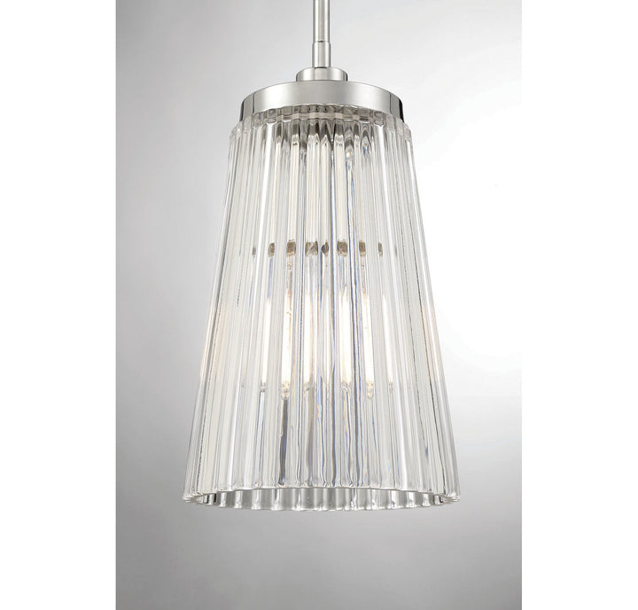 Savoy House Chantilly 7-1742-1-109 Pendant Light - Polished Nickel
