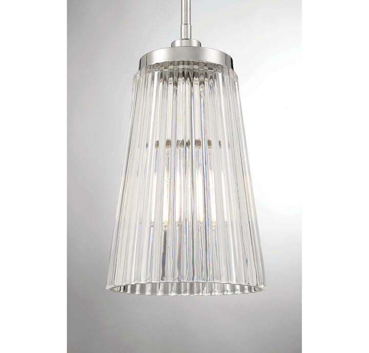 Savoy House Chantilly 7-1742-1-109 Pendant Light - Polished Nickel