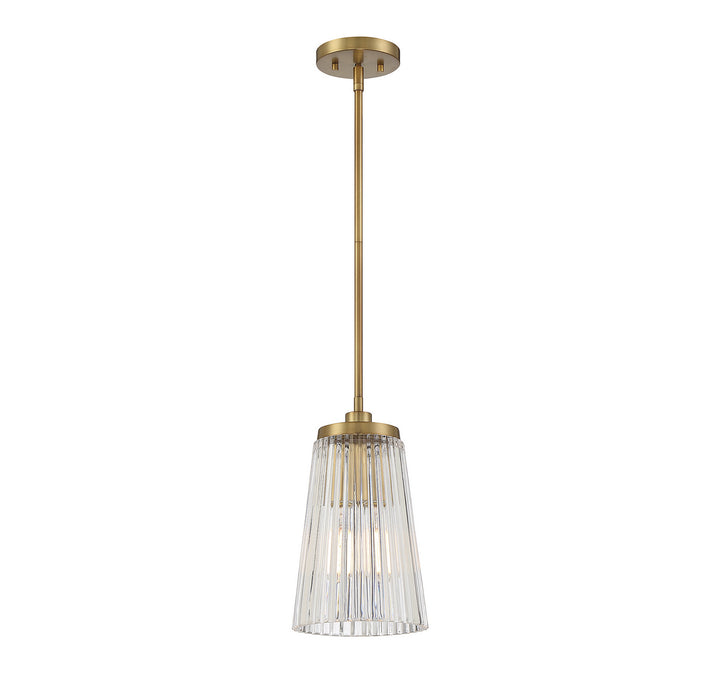 Savoy House Chantilly 7-1742-1-322 Pendant Light - Warm Brass
