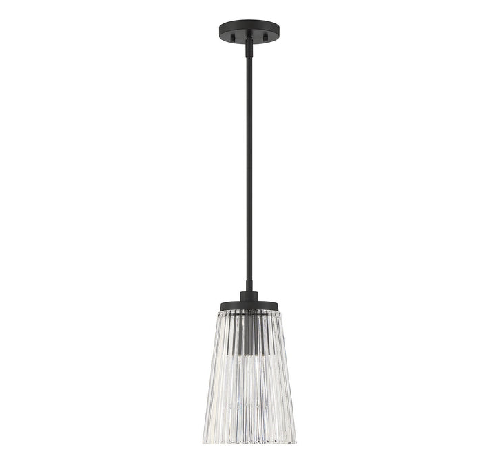 Savoy House Chantilly 7-1742-1-89 Pendant Light - Matte Black