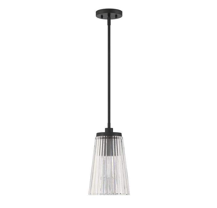 Savoy House Chantilly 7-1742-1-89 Pendant Light - Matte Black