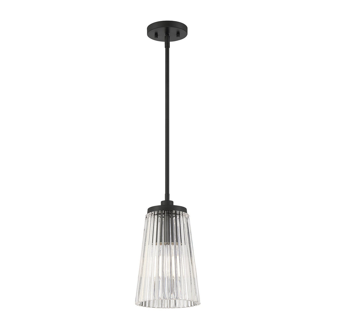 Savoy House Chantilly 7-1742-1-89 Pendant Light - Matte Black