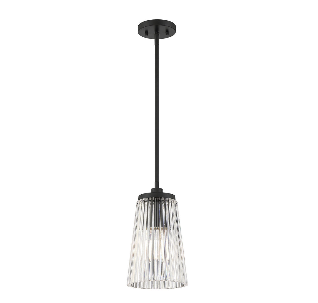 Savoy House Chantilly 7-1742-1-89 Pendant Light - Matte Black