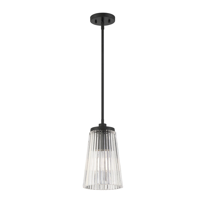 Savoy House Chantilly 7-1742-1-89 Pendant Light - Matte Black
