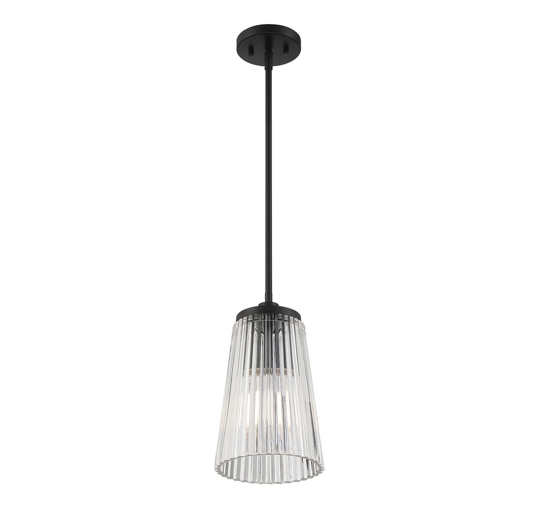 Savoy House Chantilly 7-1742-1-89 Pendant Light - Matte Black