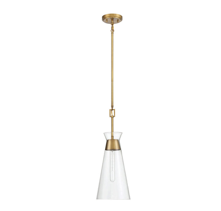 Savoy House Lakewood 7-1831-1-322 Pendant Light - Warm Brass