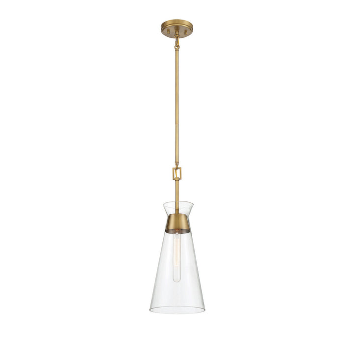 Savoy House Lakewood 7-1831-1-322 Pendant Light - Warm Brass