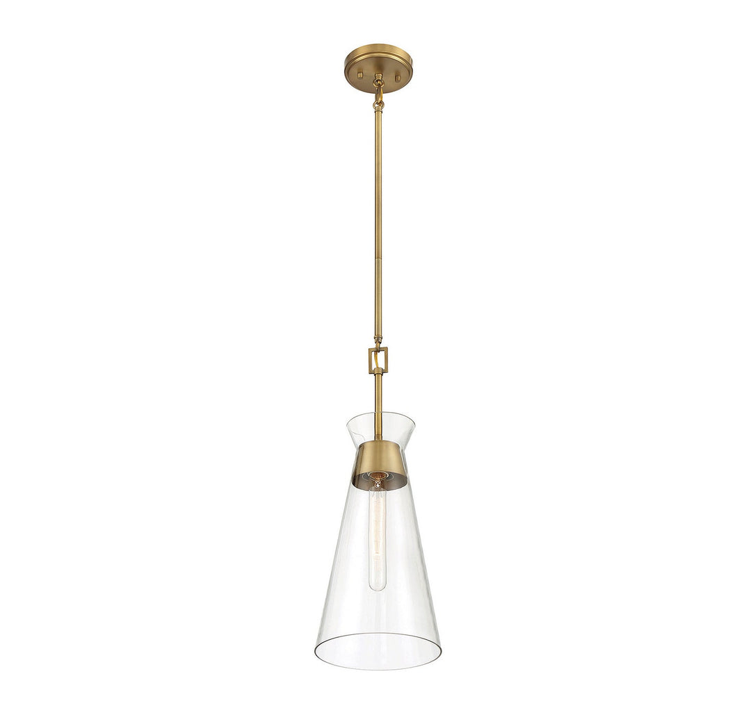 Savoy House Lakewood 7-1831-1-322 Pendant Light - Warm Brass