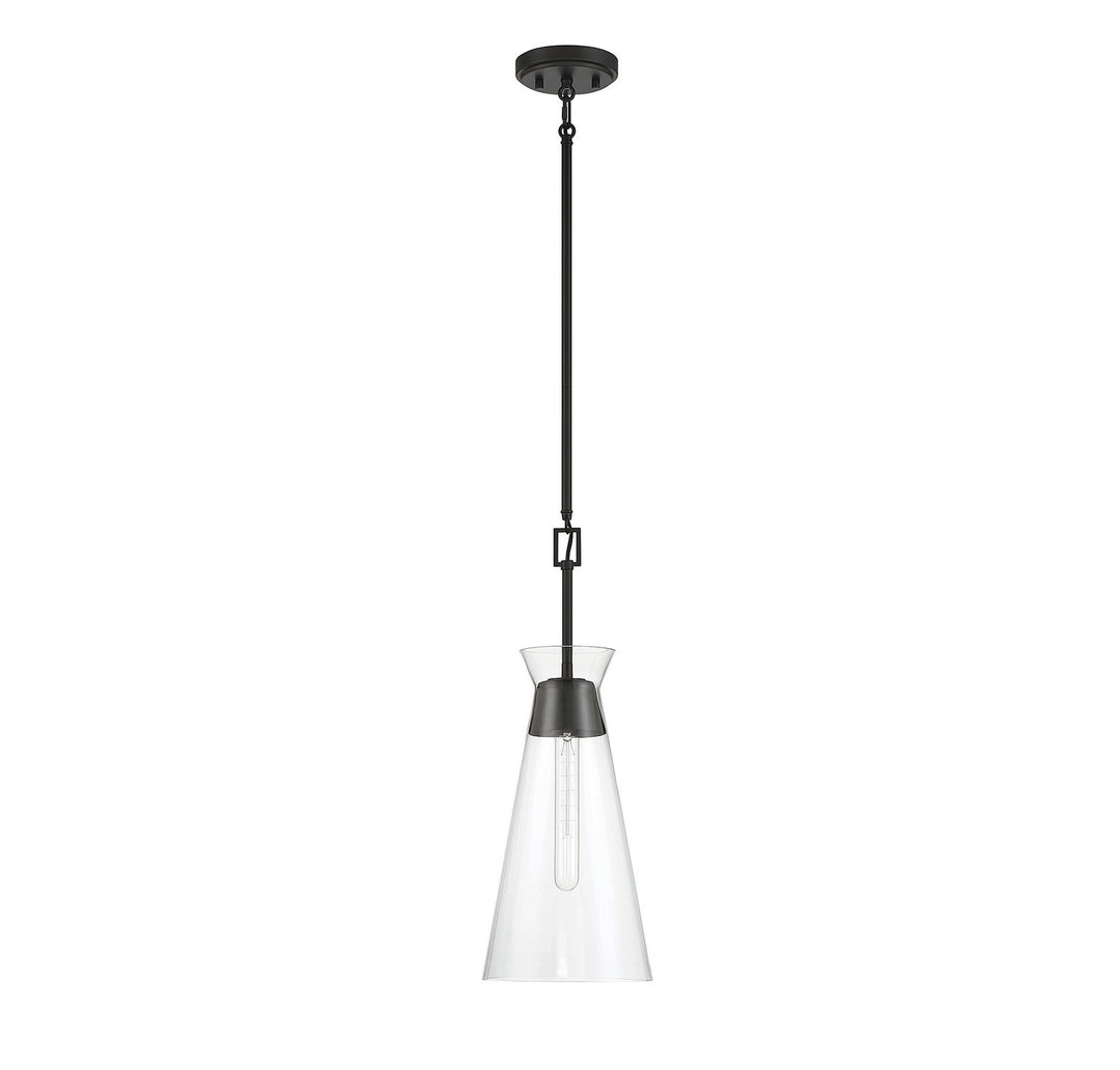 Savoy House Lakewood 7-1831-1-89 Pendant Light - Matte Black