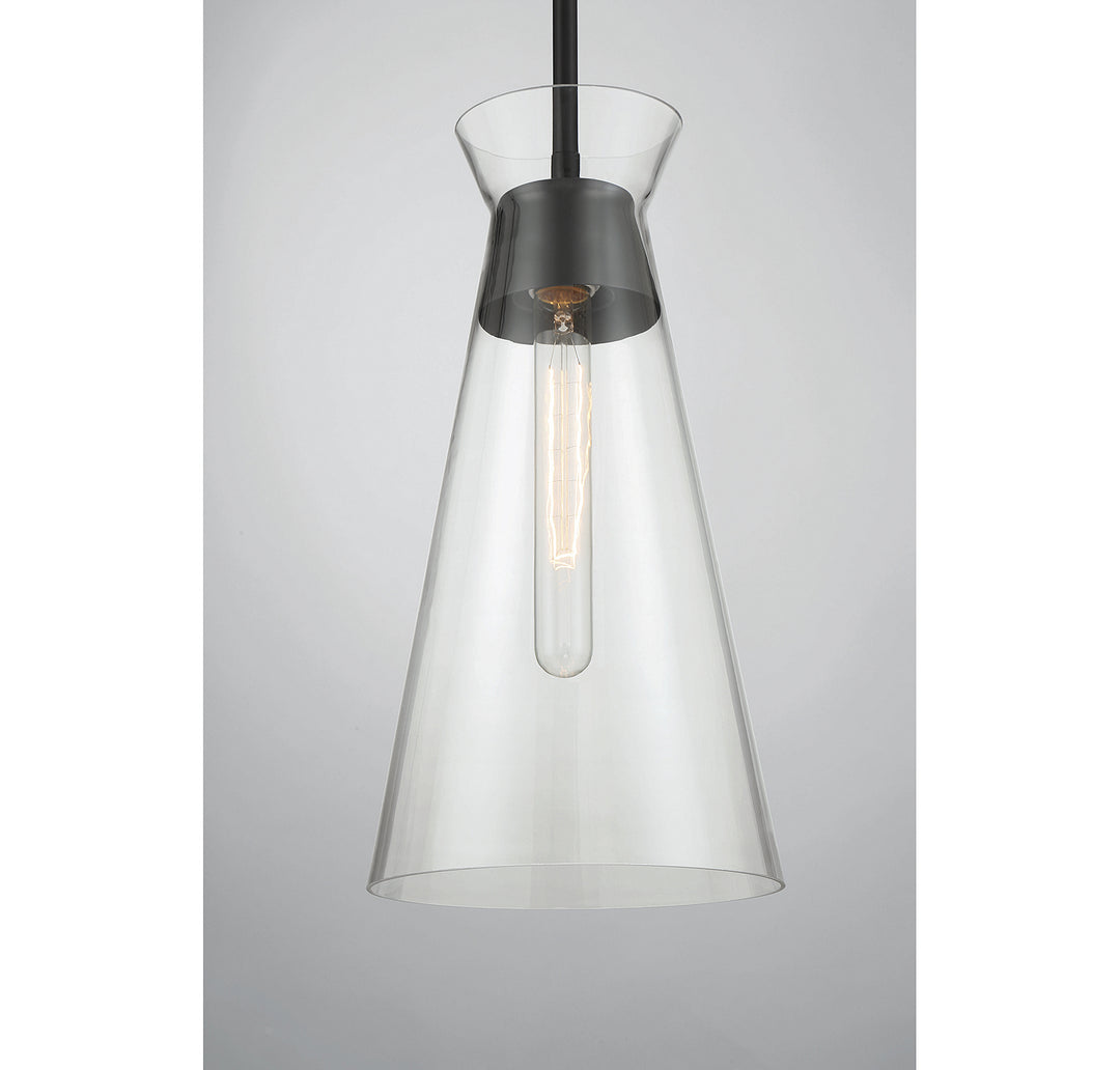 Savoy House Lakewood 7-1831-1-89 Pendant Light - Matte Black