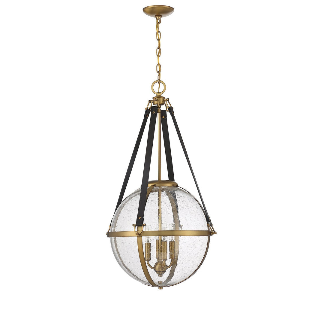 Savoy House Bozeman 7-1836-4-322 Pendant Light - Warm Brass