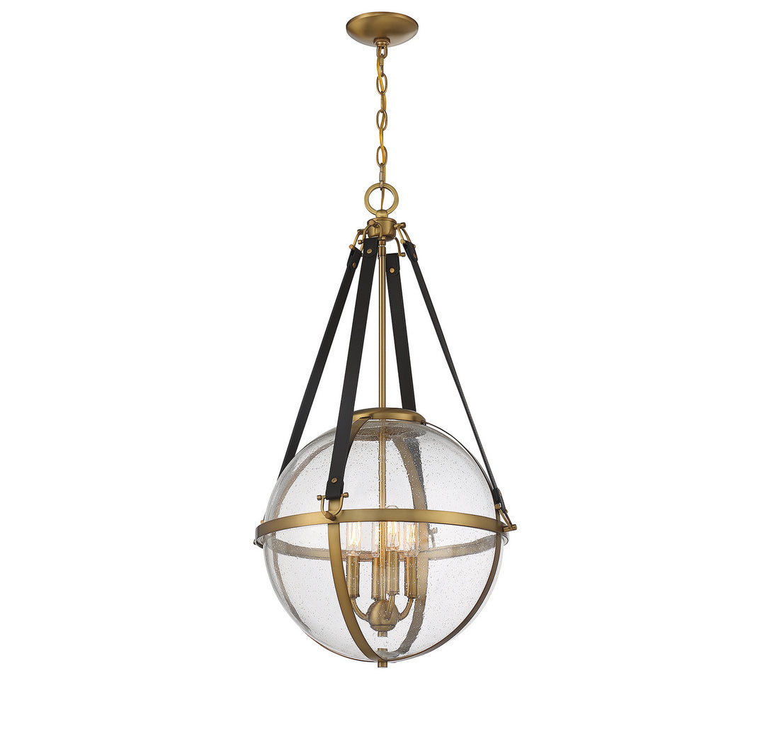 Savoy House Bozeman 7-1836-4-322 Pendant Light - Warm Brass
