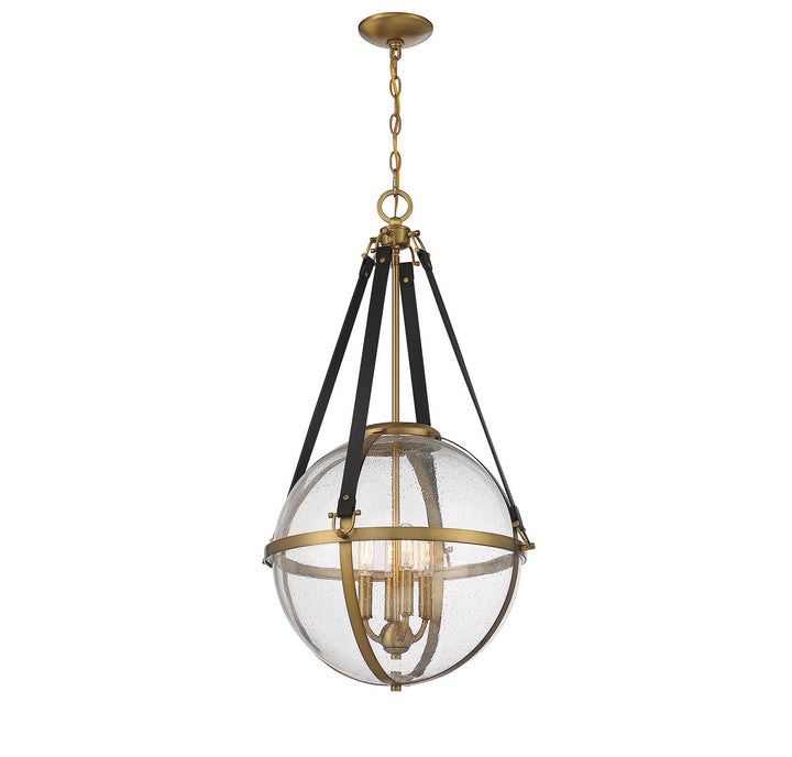 Savoy House Bozeman 7-1836-4-322 Pendant Light - Warm Brass