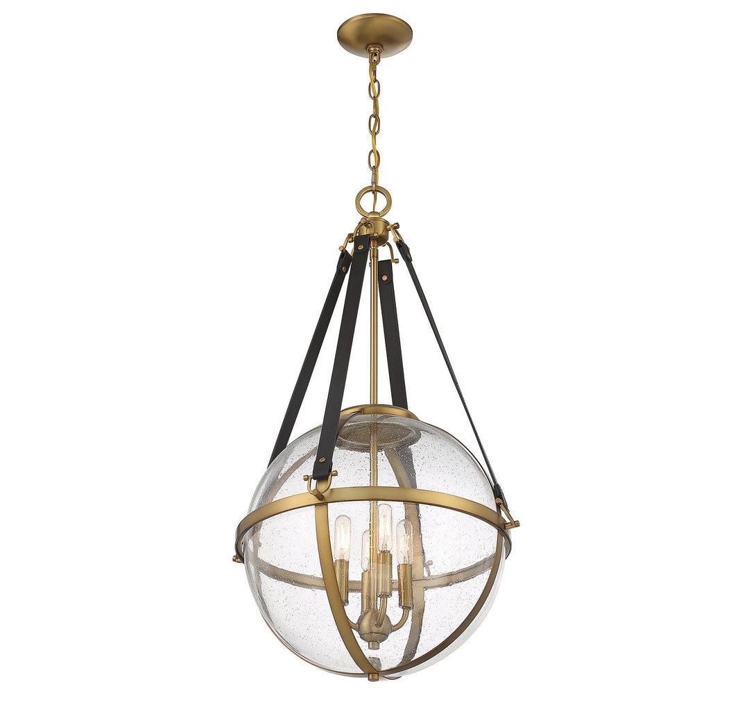 Savoy House Bozeman 7-1836-4-322 Pendant Light - Warm Brass
