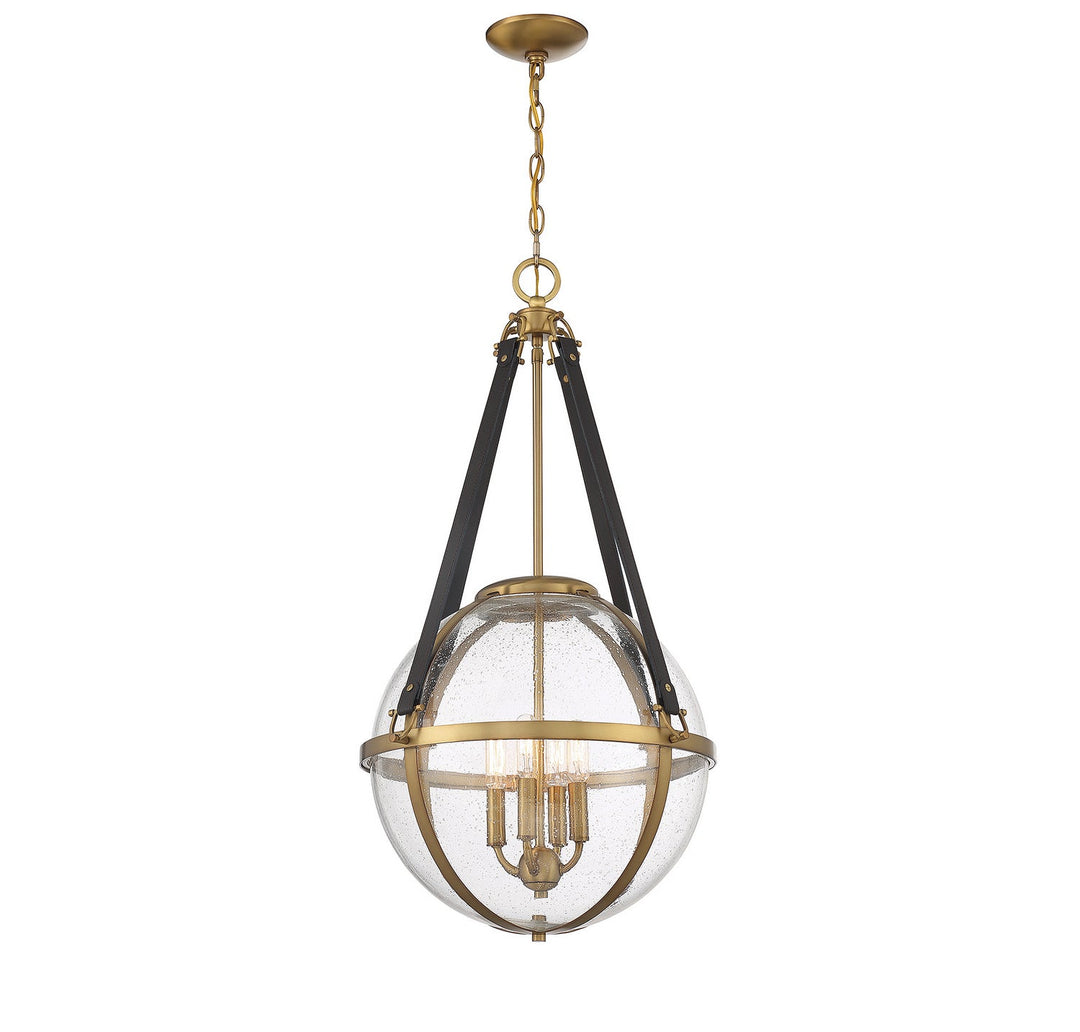 Savoy House Bozeman 7-1836-4-322 Pendant Light - Warm Brass