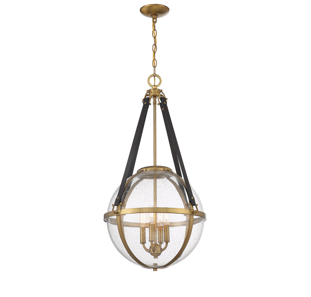 Savoy House Bozeman 7-1836-4-322 Pendant Light - Warm Brass