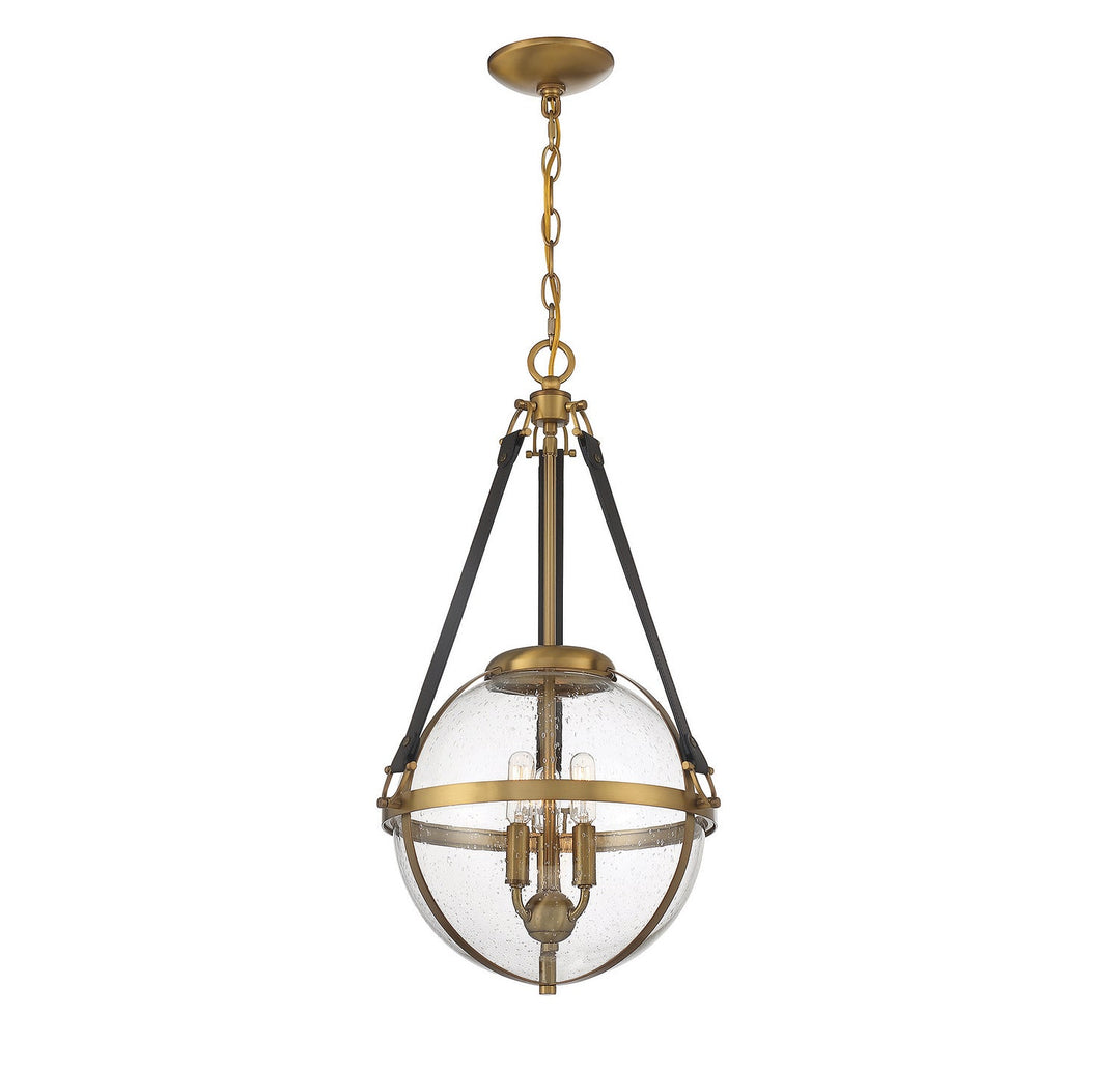 Savoy House Bozeman 7-1837-3-322 Pendant Light - Warm Brass