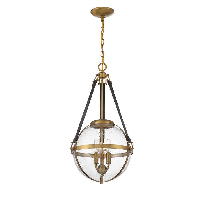 Savoy House Bozeman 7-1837-3-322 Pendant Light - Warm Brass