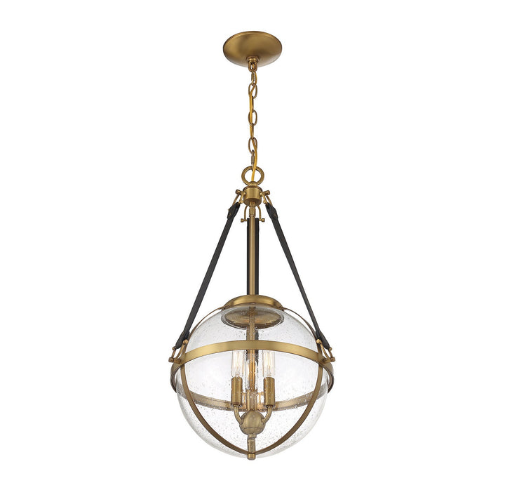 Savoy House Bozeman 7-1837-3-322 Pendant Light - Warm Brass