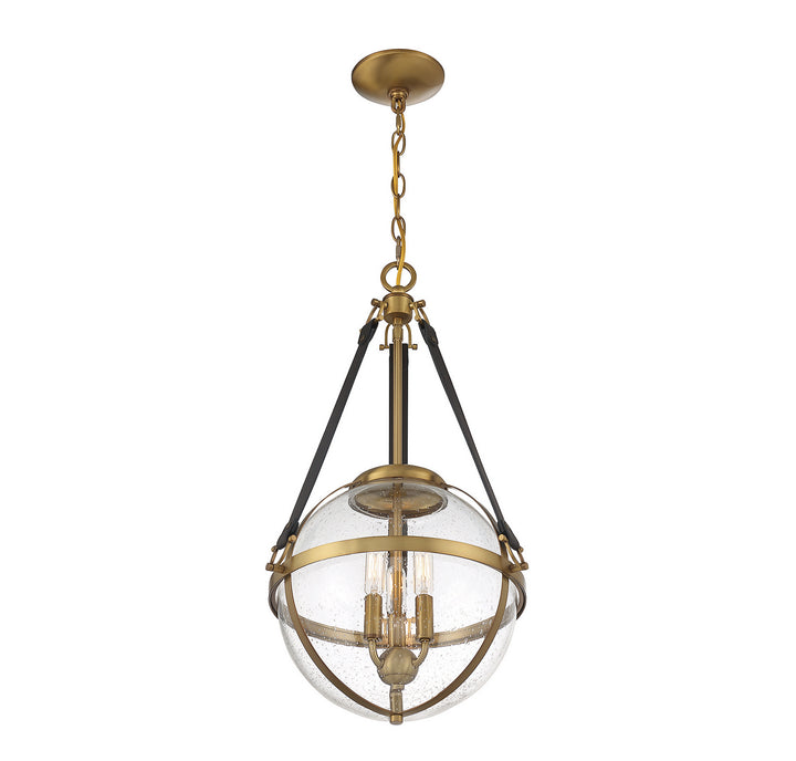 Savoy House Bozeman 7-1837-3-322 Pendant Light - Warm Brass