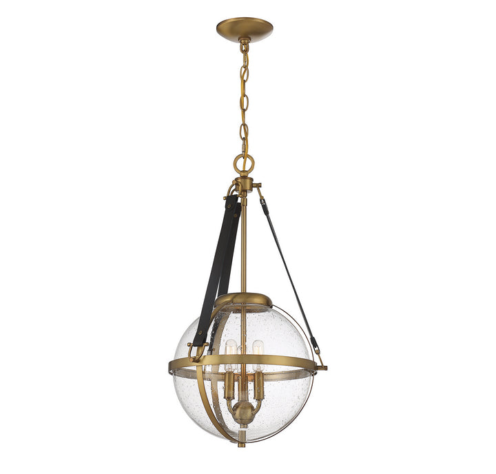 Savoy House Bozeman 7-1837-3-322 Pendant Light - Warm Brass