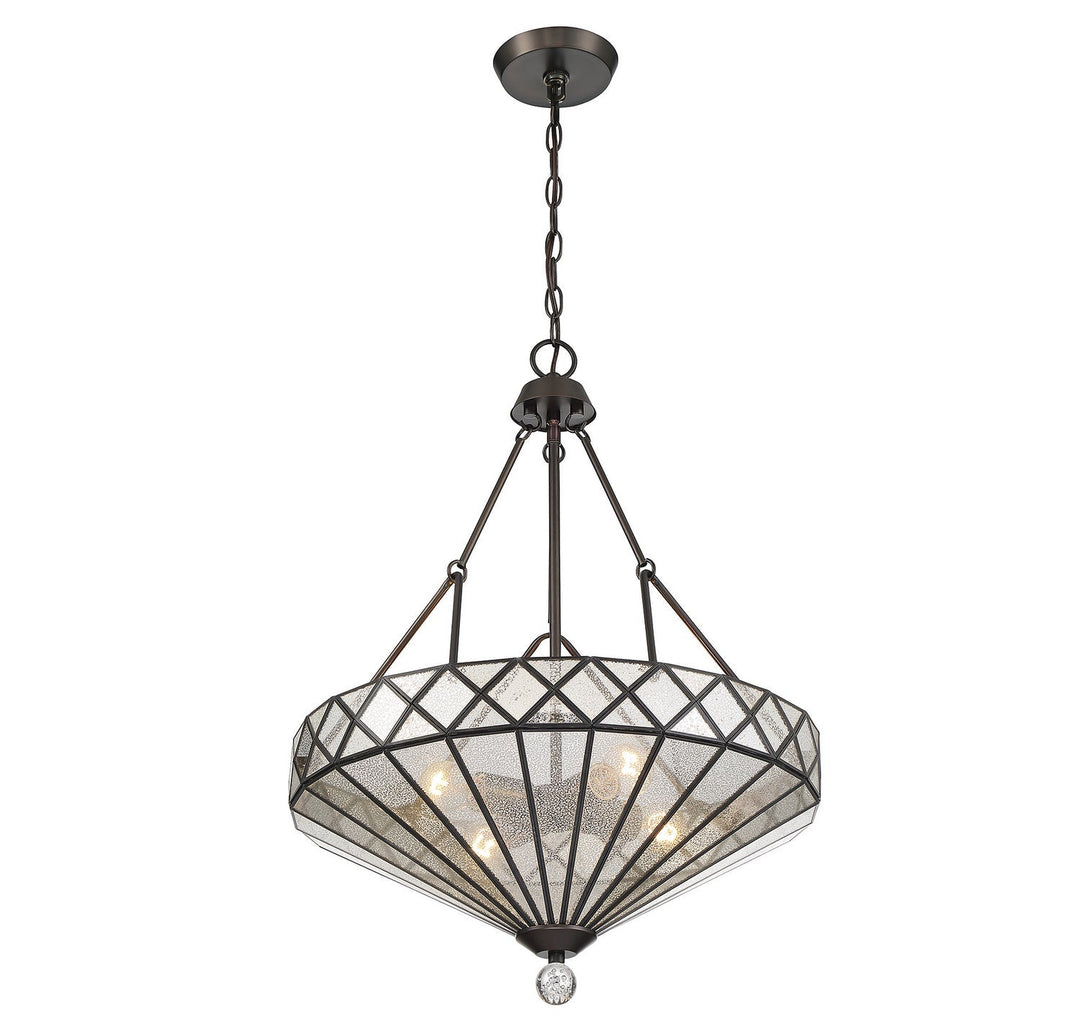 Savoy House Emerald 7-1870-4-28 Pendant Light - Oiled Burnished Bronze