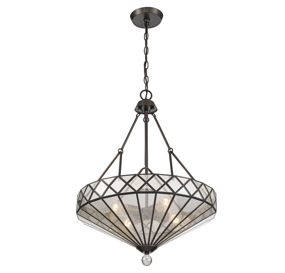 Savoy House Emerald 7-1870-4-28 Pendant Light - Oiled Burnished Bronze