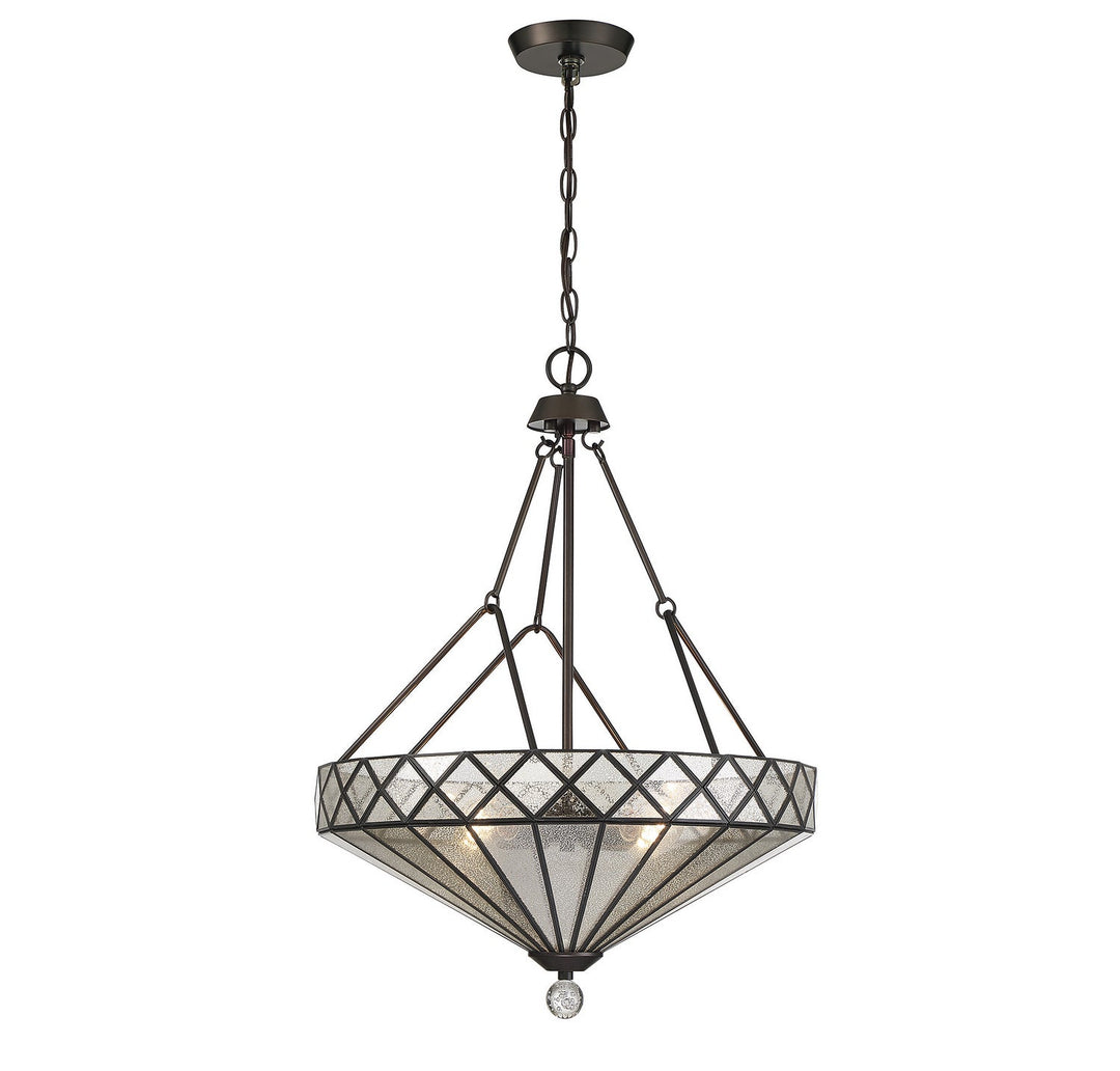 Savoy House Emerald 7-1870-4-28 Pendant Light - Oiled Burnished Bronze