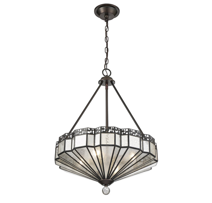 Savoy House Baguette 7-1871-4-28 Pendant Light - Oiled Burnished Bronze