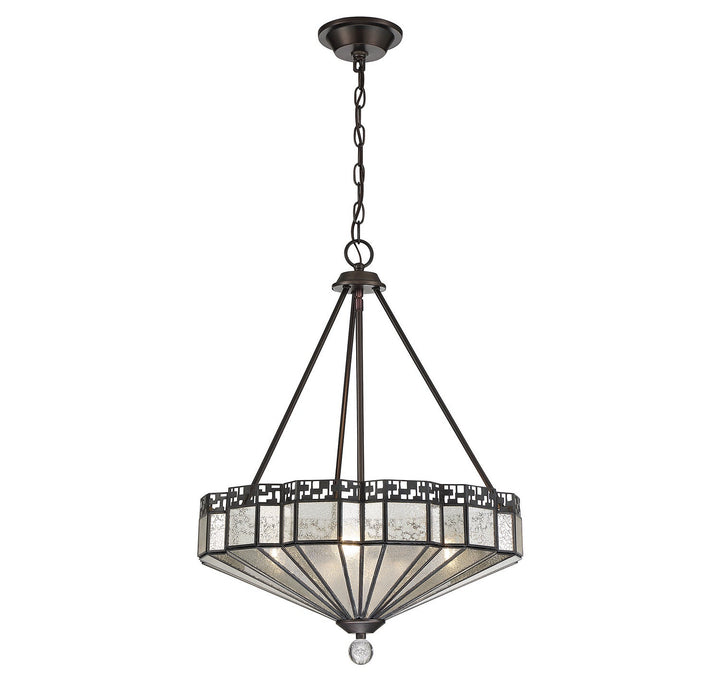 Savoy House Baguette 7-1871-4-28 Pendant Light - Oiled Burnished Bronze