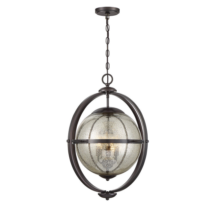 Savoy House Pearl 7-1872-3-28 Pendant Light - Oiled Burnished Bronze