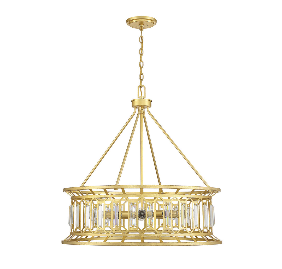 Savoy House Daintree 7-1947-8-260 Pendant Light - True Gold