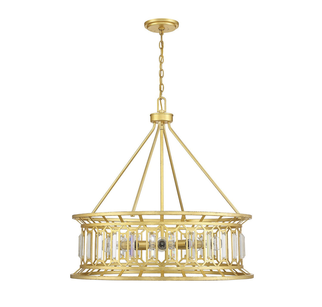 Savoy House Daintree 7-1947-8-260 Pendant Light - True Gold