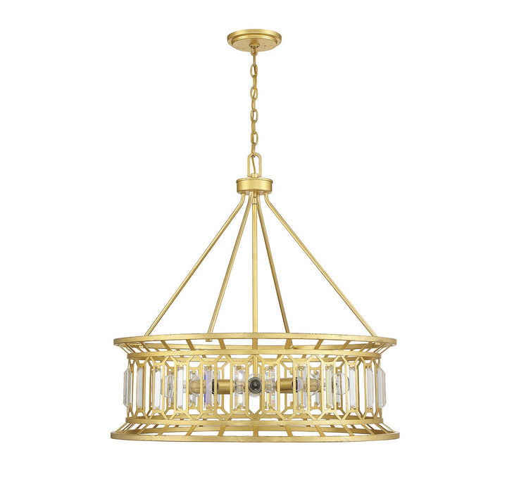 Savoy House Daintree 7-1947-8-260 Pendant Light - True Gold