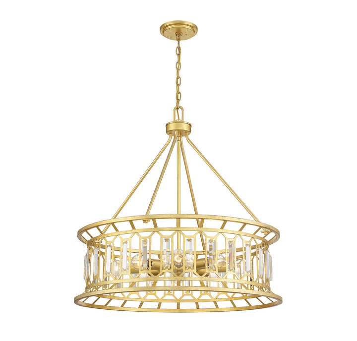 Savoy House Daintree 7-1947-8-260 Pendant Light - True Gold