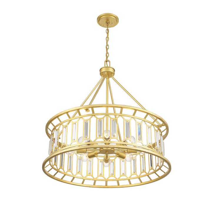 Savoy House Daintree 7-1947-8-260 Pendant Light - True Gold