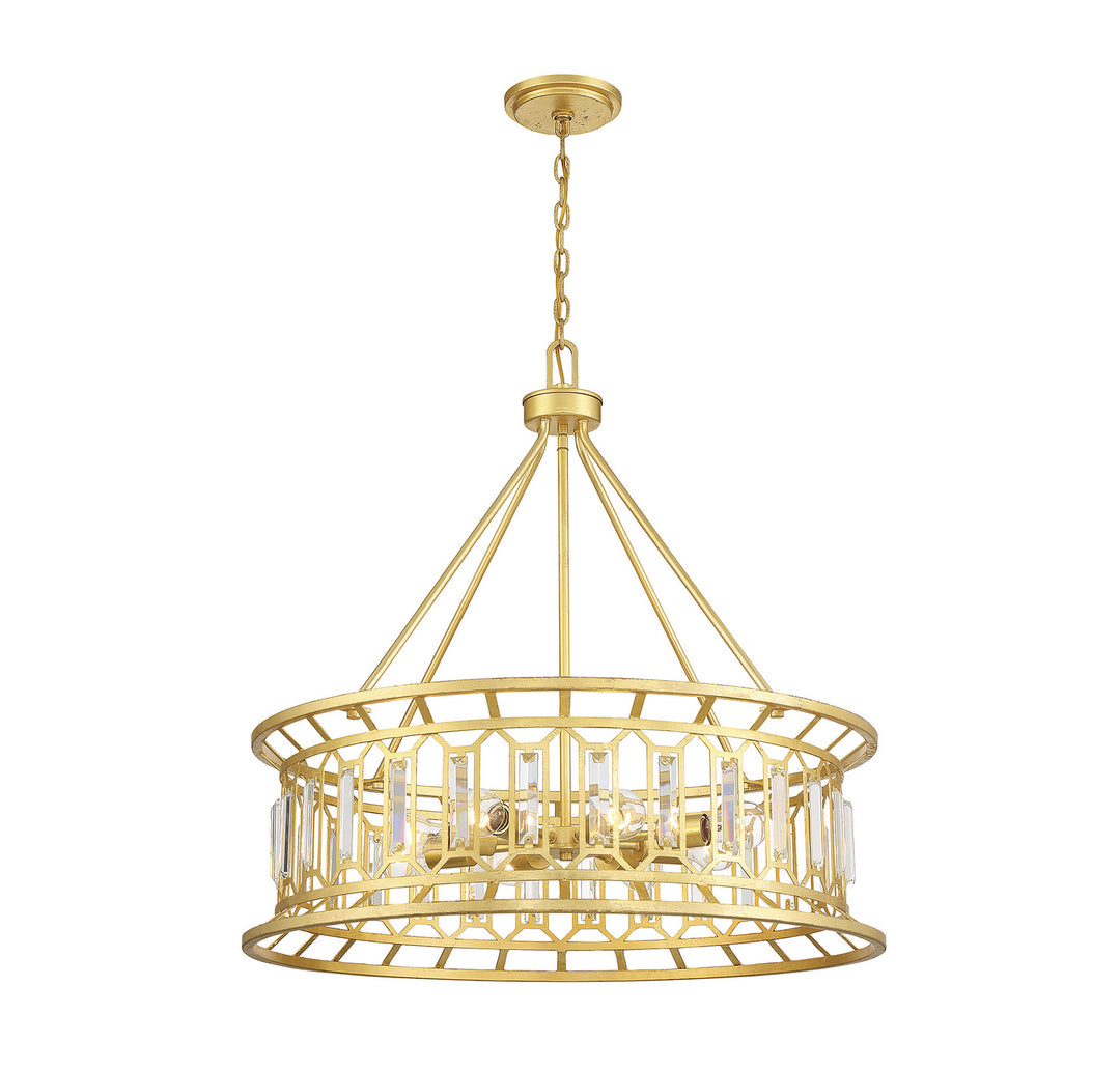 Savoy House Daintree 7-1947-8-260 Pendant Light - True Gold