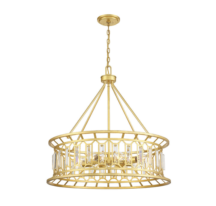 Savoy House Daintree 7-1947-8-260 Pendant Light - True Gold