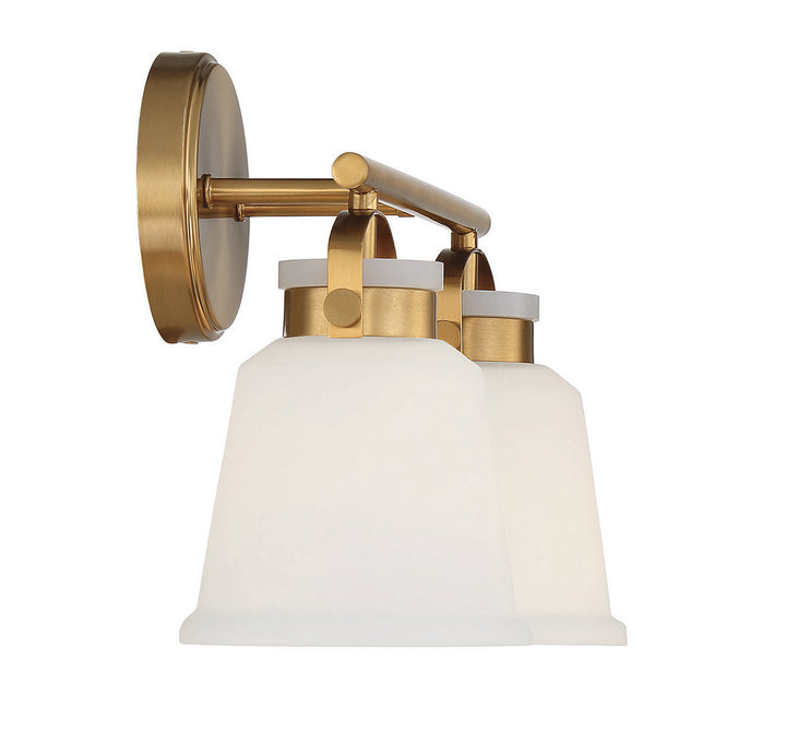 Savoy House Kaden 8-1627-2-322 Bath Vanity Light 16 in. wide - Warm Brass