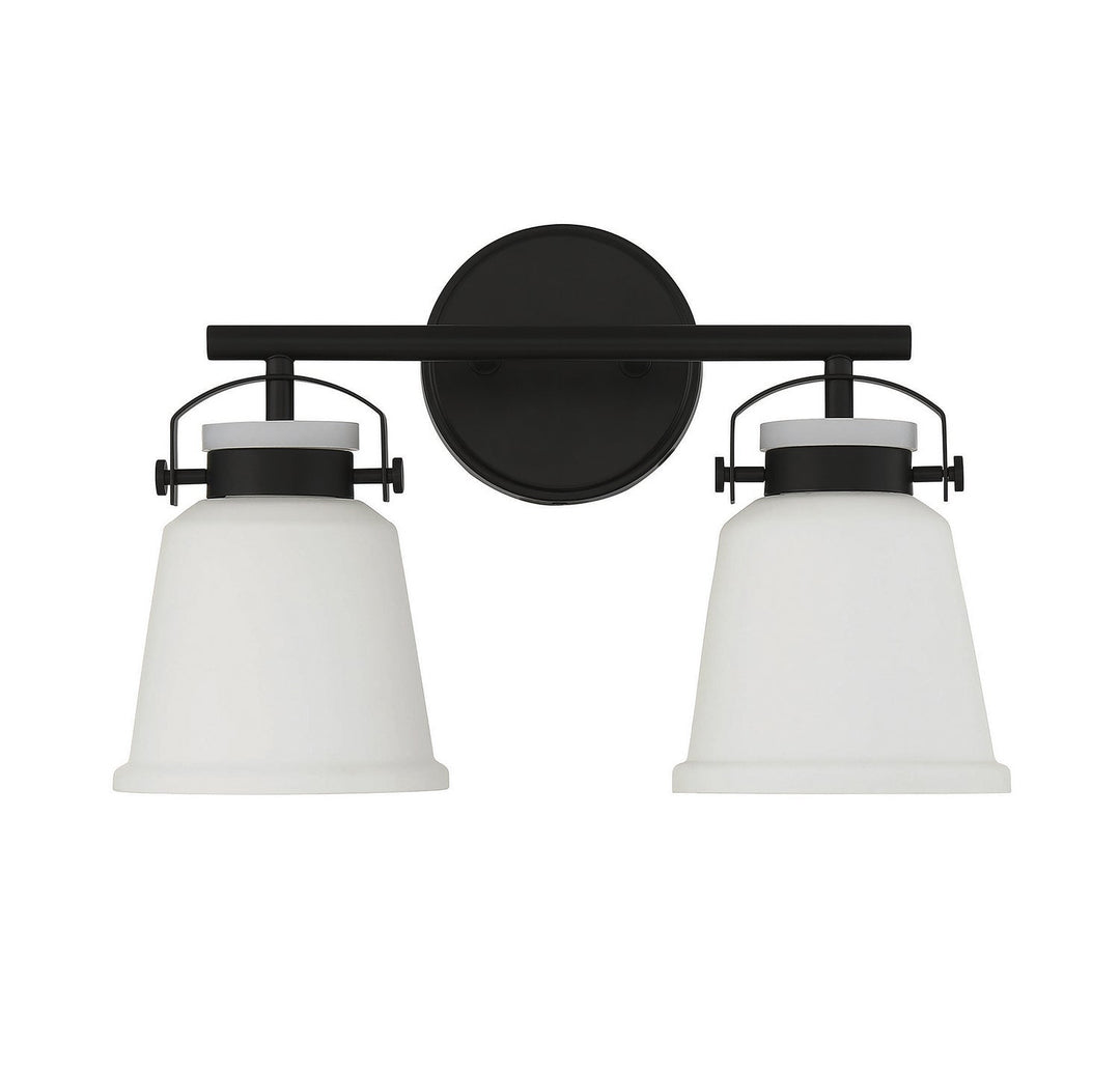 Savoy House Kaden 8-1627-2-BK Bath Vanity Light 16 in. wide - Matte Black