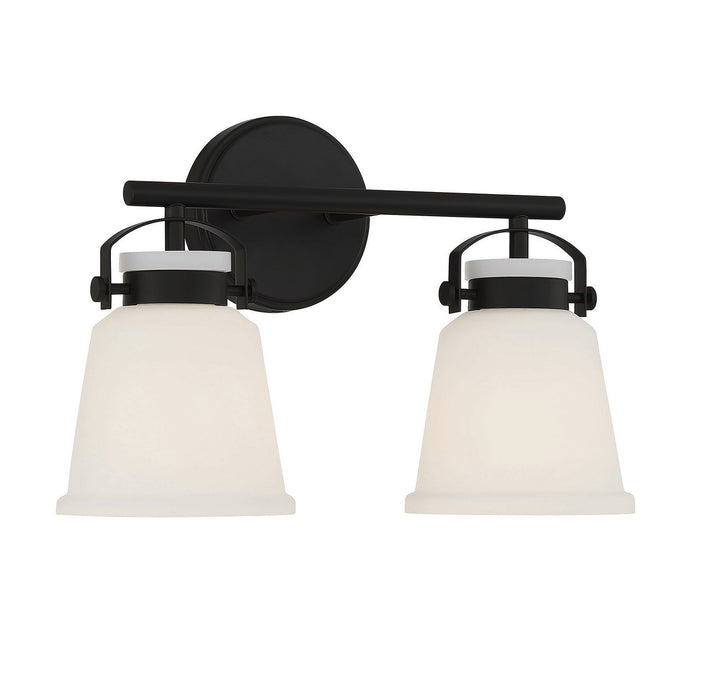 Savoy House Kaden 8-1627-2-BK Bath Vanity Light 16 in. wide - Matte Black