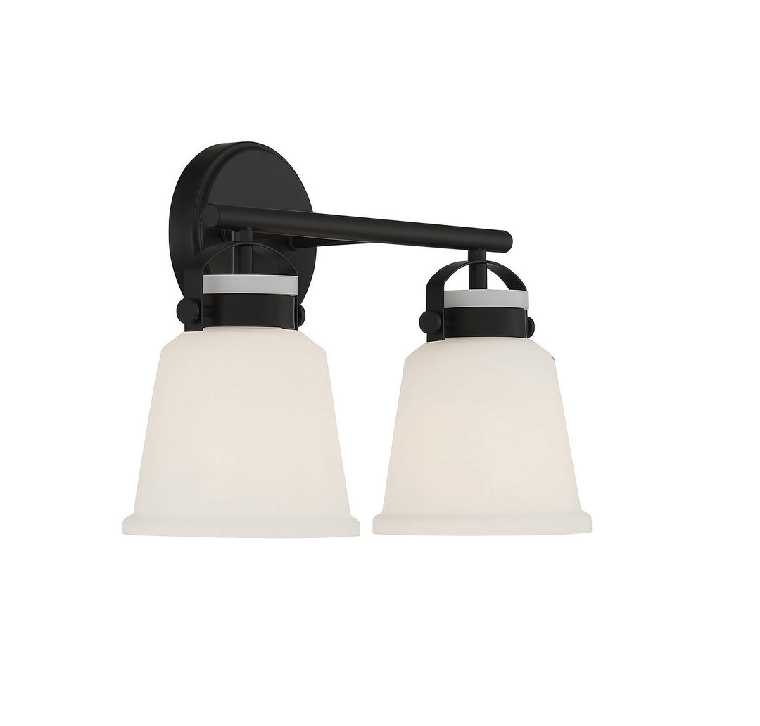 Savoy House Kaden 8-1627-2-BK Bath Vanity Light 16 in. wide - Matte Black