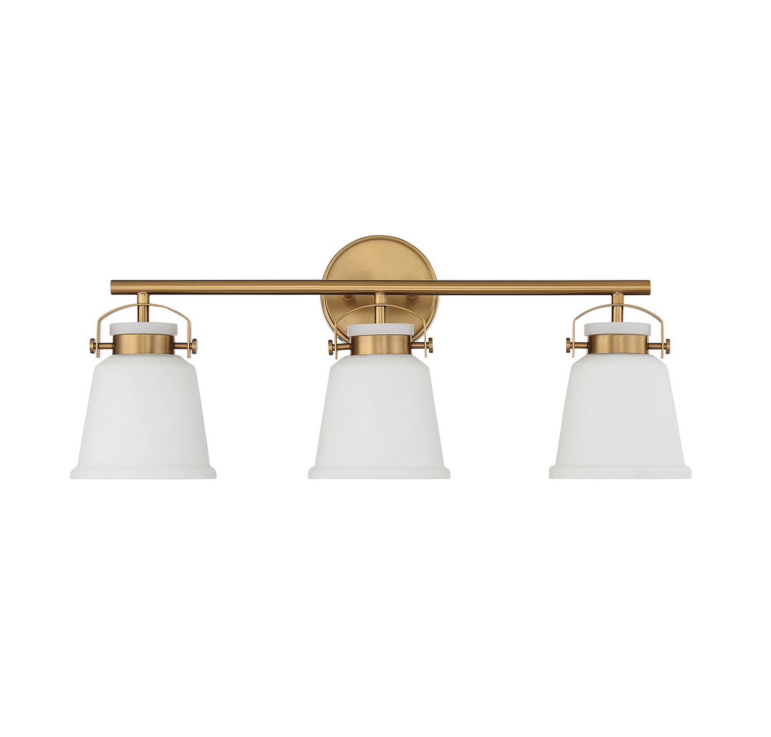 Savoy House Kaden 8-1627-3-322 Bath Vanity Light 26 in. wide - Warm Brass