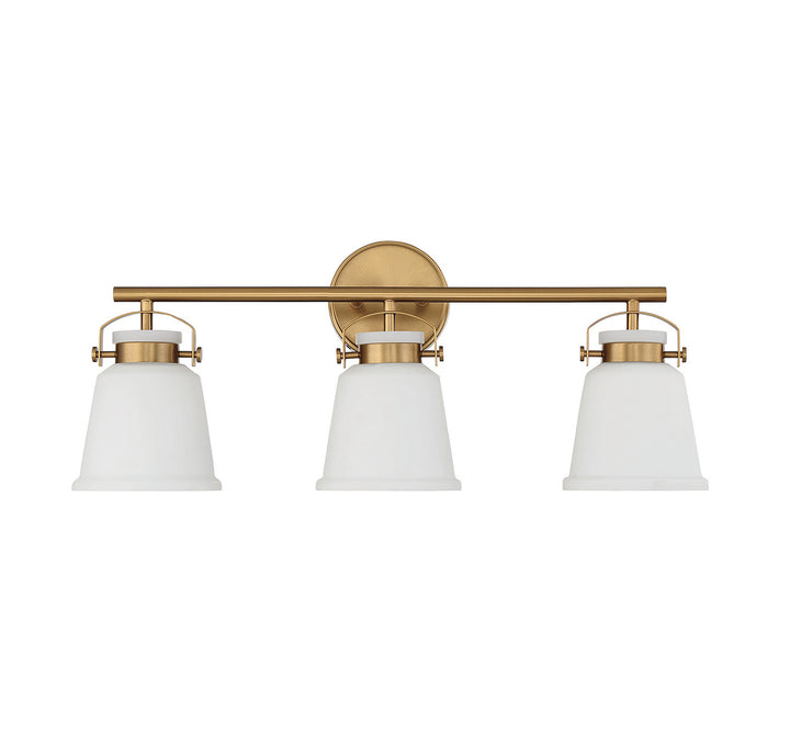 Savoy House Kaden 8-1627-3-322 Bath Vanity Light 26 in. wide - Warm Brass