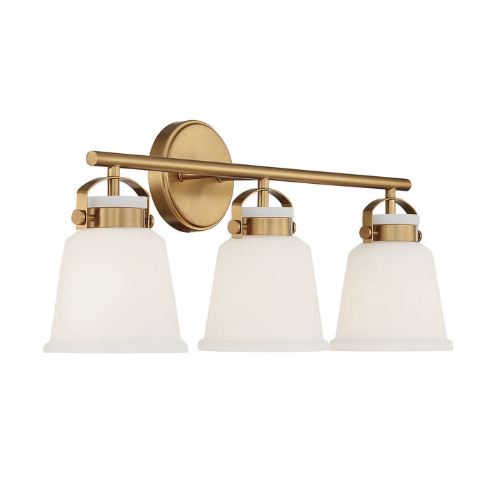 Savoy House Kaden 8-1627-3-322 Bath Vanity Light 26 in. wide - Warm Brass