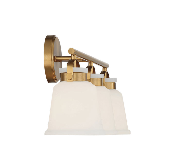 Savoy House Kaden 8-1627-3-322 Bath Vanity Light 26 in. wide - Warm Brass