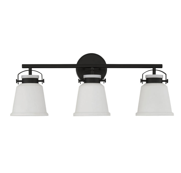 Savoy House Kaden 8-1627-3-BK Bath Vanity Light 26 in. wide - Matte Black